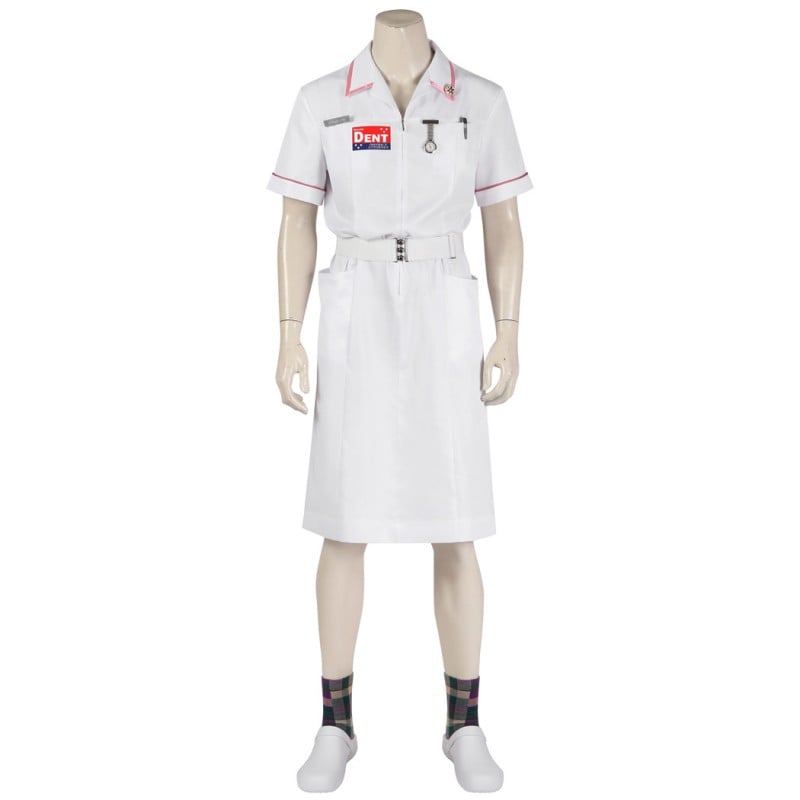 nurse dress uniform white mifengda 3pcs Costume for Women Short Sleeve White Lab Coat Doctor Costume Halloween Nurse Outfit (Small) : Clothing, Shoes & Jewelry Measure from where the shoulder meets the neck to the bottom hem of the garment Phoenix Joker White Nurse Costumes