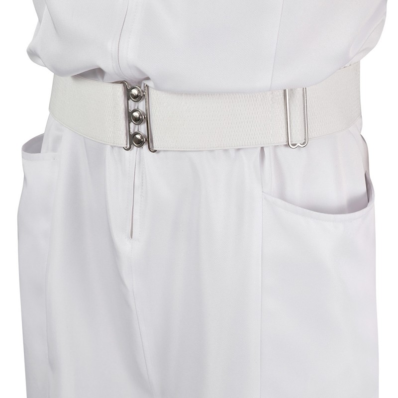 White Nurse Costumes Bat Black Knight Cosplay Suit Dress Uniform