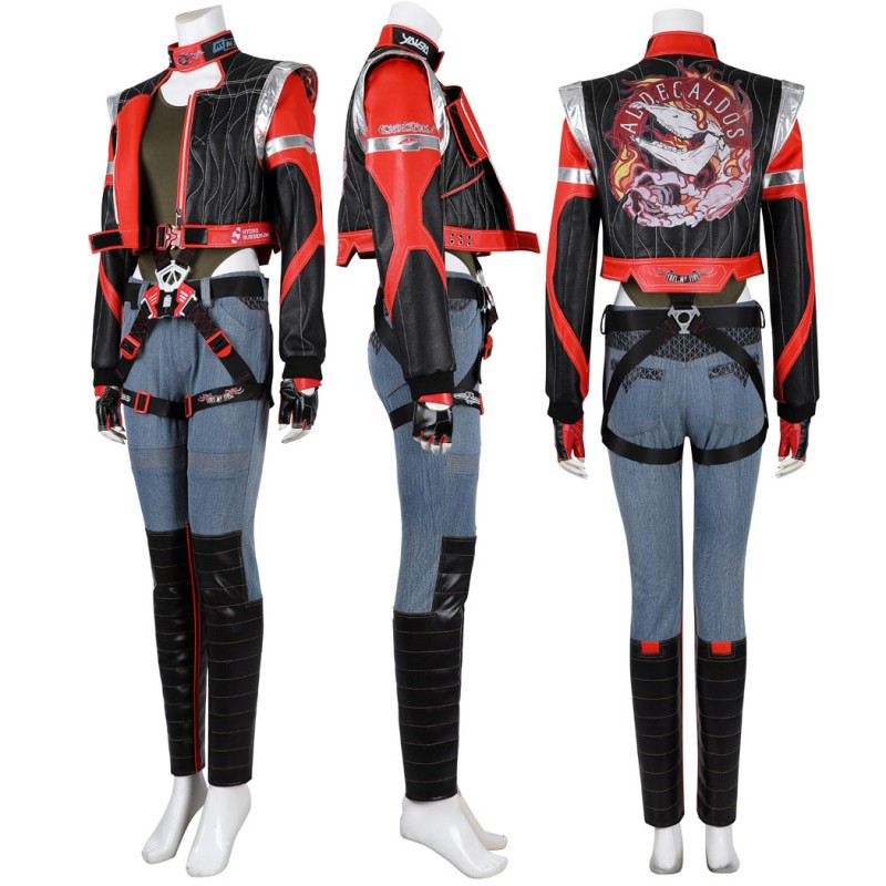 Panam Palmer Costumes Cyberpunk 2077 Cosplay Suit Women Halloween Outfits