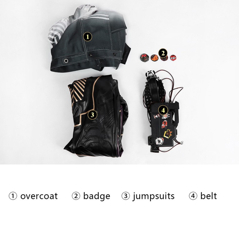 Songbird Costumes Cyberpunk Phantom Liberty Song So Mi Cosplay Suit
