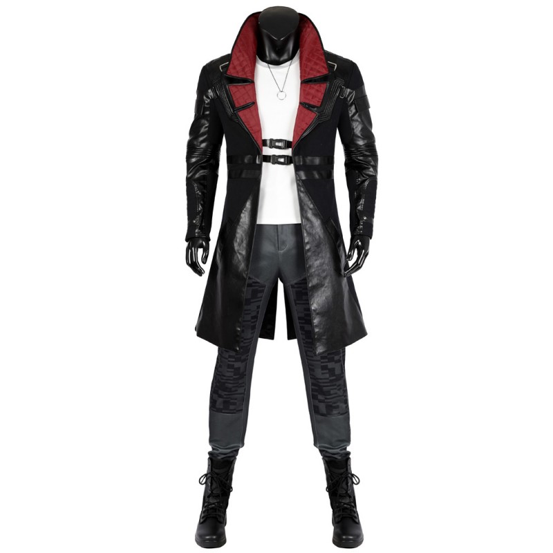 Solomon Reed Costume Game Cyberpunk Phantom Liberty Cosplay Suit Halloween Outfits