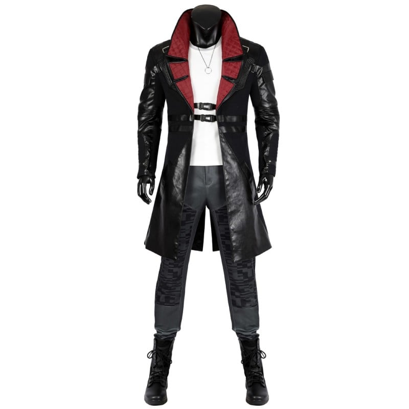 Solomon Reed Costume Game Cyberpunk Phantom Liberty Cosplay Suit Halloween Outfits