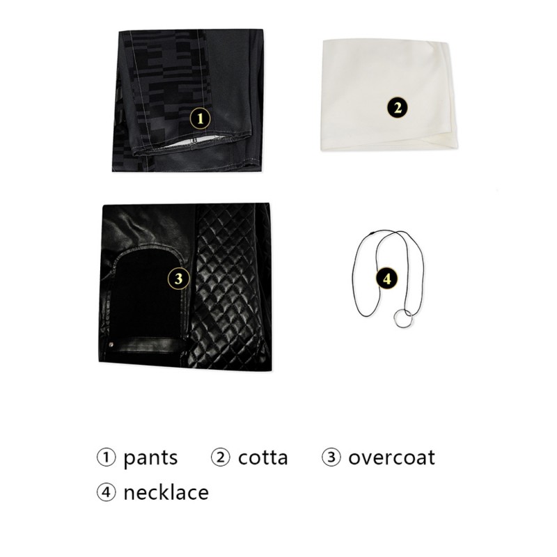 Solomon Reed Costume Game Cyberpunk Phantom Liberty Cosplay Suit Halloween Outfits