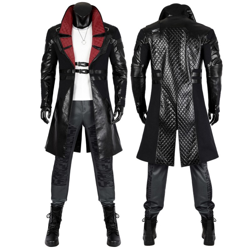 Solomon Reed Costume Game Cyberpunk Phantom Liberty Cosplay Suit Halloween Outfits
