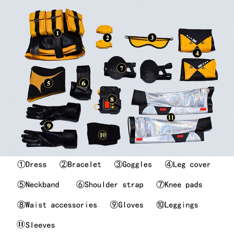 Soldier 11 Costume Game Zenless Zone Zero Cosplay Suit Halloween Uniform Dress