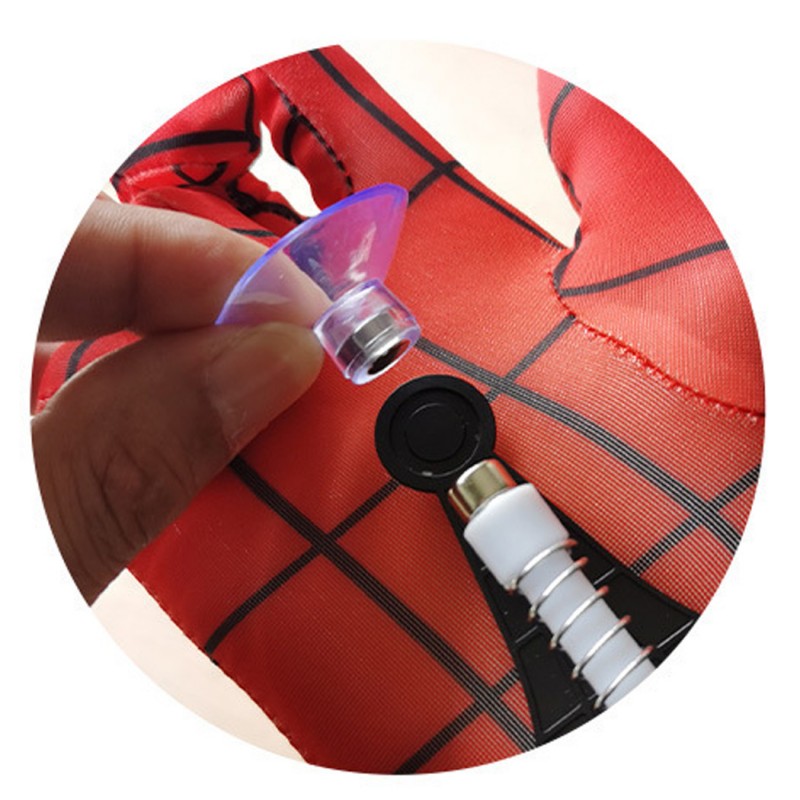 Spider-Man Launcher Toys Spider Silk Transmitter Halloween Toys with Gloves Spider Web Shooters Cosplay Launcher Bracers Accessories
