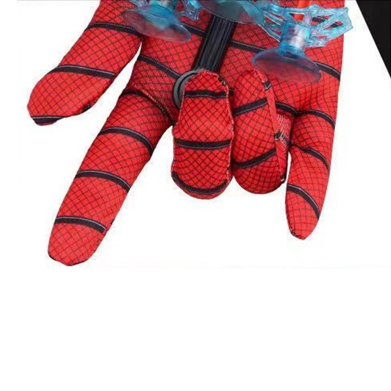 Spider Gloves Launcher Toys Spiderman Web Shooters Kids Spiderman Supplies