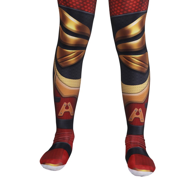 Kids A-Train Jumpsuit The Boys Season 3 Cosplay Costumes