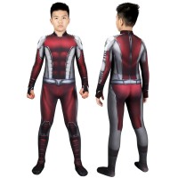 Kids Beast Boy Jumpsuit Garfield Logan Cosplay Costumes