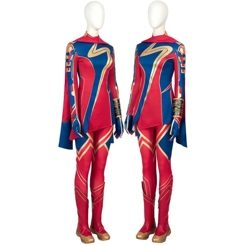 Ms. Marvel Costumes Kamala Khan Cosplay Suit Women Halloween Outfits