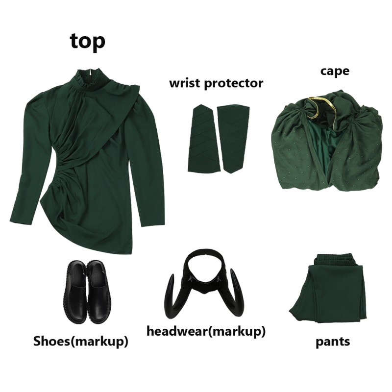Loki God Of Stories Cosplay Costumes Loki Season 2 Halloween Suit