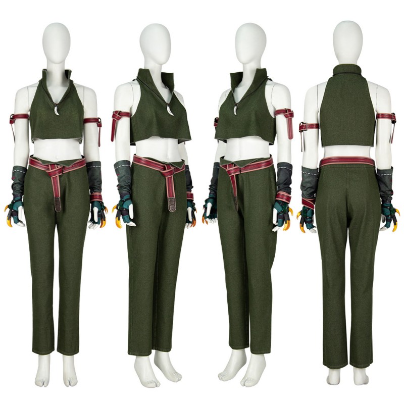 Tifa Lockhart Suit Final Fantasy VII Cosplay Costumes Game FFVII 7 Halloween Outfits