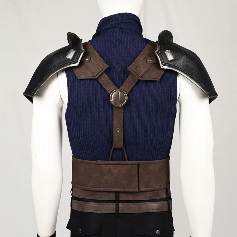 Zack Fair Costumes Final Fantasy VII Remake Cosplay Suit FF7 Halloween Outfits