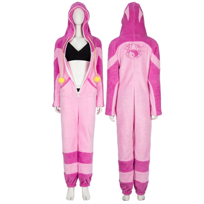 Han Juri New Skin Pajamas Version Suit Game Street Fighter 6 Cosplay Costumes