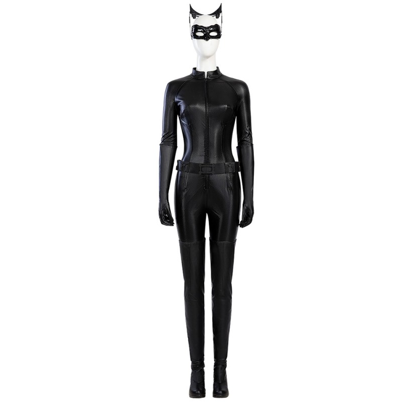 Anne Hathaway Costumes Bat Knight Black Cat Halloween Cosplay Suit