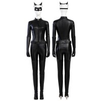 Anne Hathaway Costumes Bat Knight Black Cat Halloween Cosplay Suit