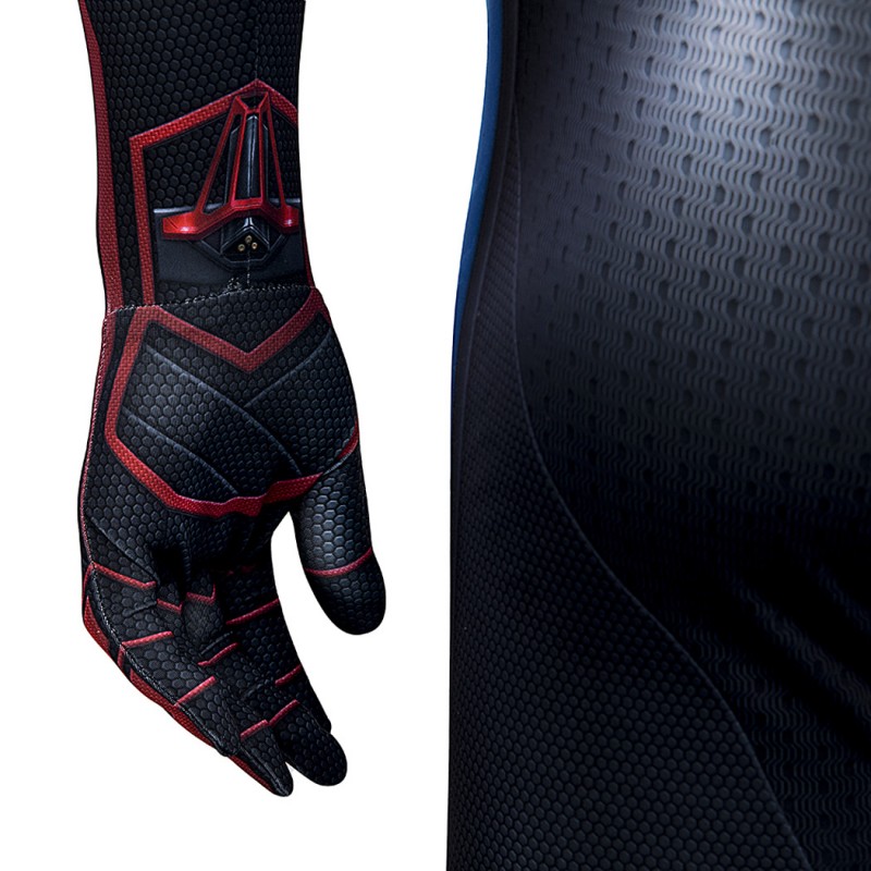Miles Morales Evolved Suit Spiderman PS5 Jumpsuit Cosplay Costumes