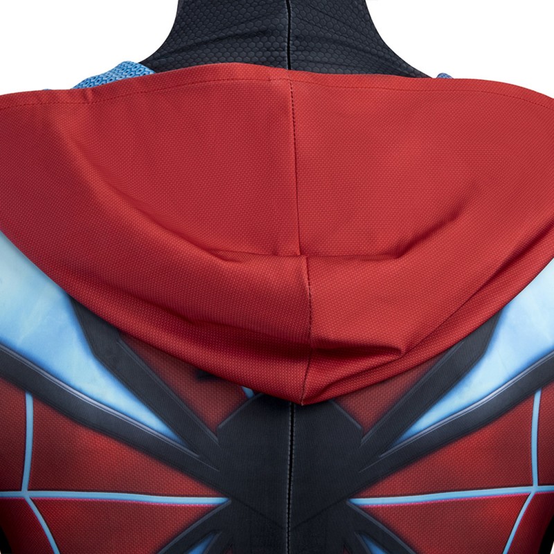 Miles Morales Evolved Suit Spiderman PS5 Jumpsuit Cosplay Costumes