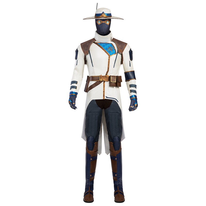 Cypher Costumes Game Valorant Cosplay Suit Full Set
