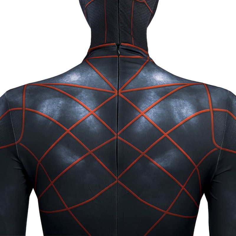 Ezekiel Sims Jumpsuit 2024 Madame Web Cospaly Costumes Spiderman Black Suit