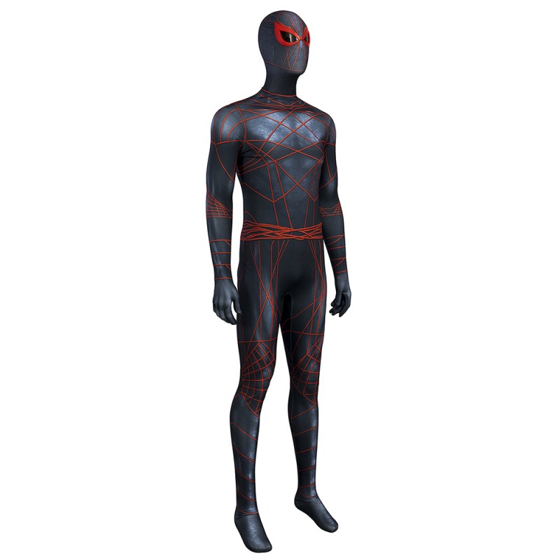 Ezekiel Sims Jumpsuit 2024 Madame Web Cospaly Costumes Spiderman Black Suit