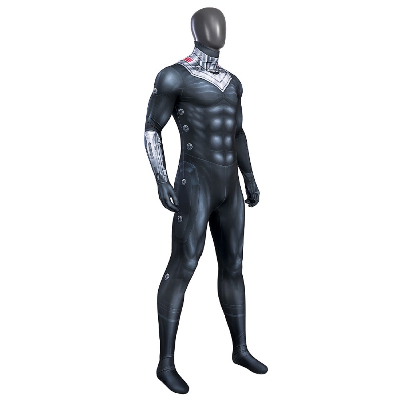 Black Manta Jumpsuit The Sea King 2 Lost Kingdom Villain Cosplay Costumes for Halloween Party