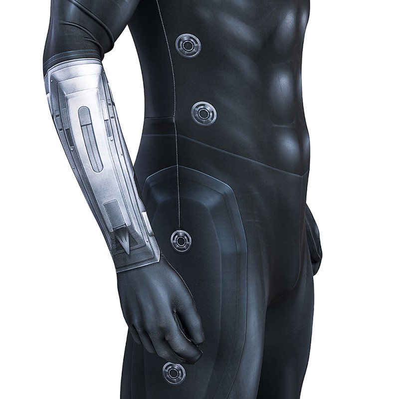 Black Manta Jumpsuit The Sea King 2 Lost Kingdom Villain Cosplay Costumes for Halloween Party