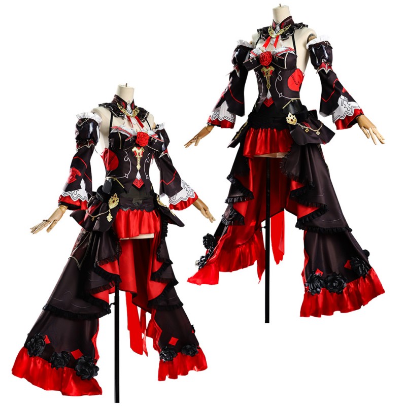 Theresa Apocalypse Costumes Honkai Impact 3 Outfits Cosplay Suit Female Dress
