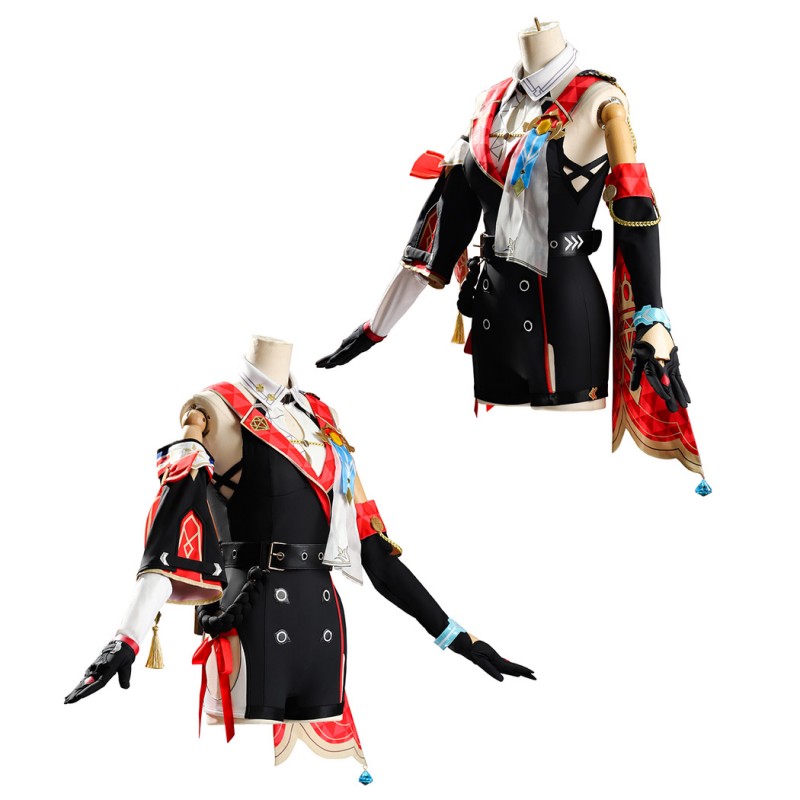Topaz Costume Game Honkai Star Rail Cosplay Suit Halloween Outfits