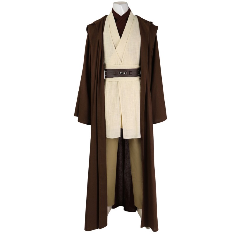 Obi-Wan Kenobi Suit Star Wars Episode III Revenge of the Sith Cosplay Costumes