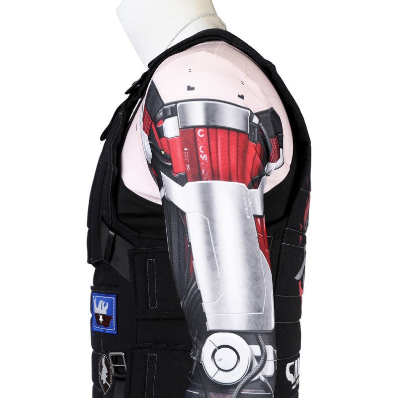 Johnny Silverhand Costumes Cyberpunk Cosplay Suit