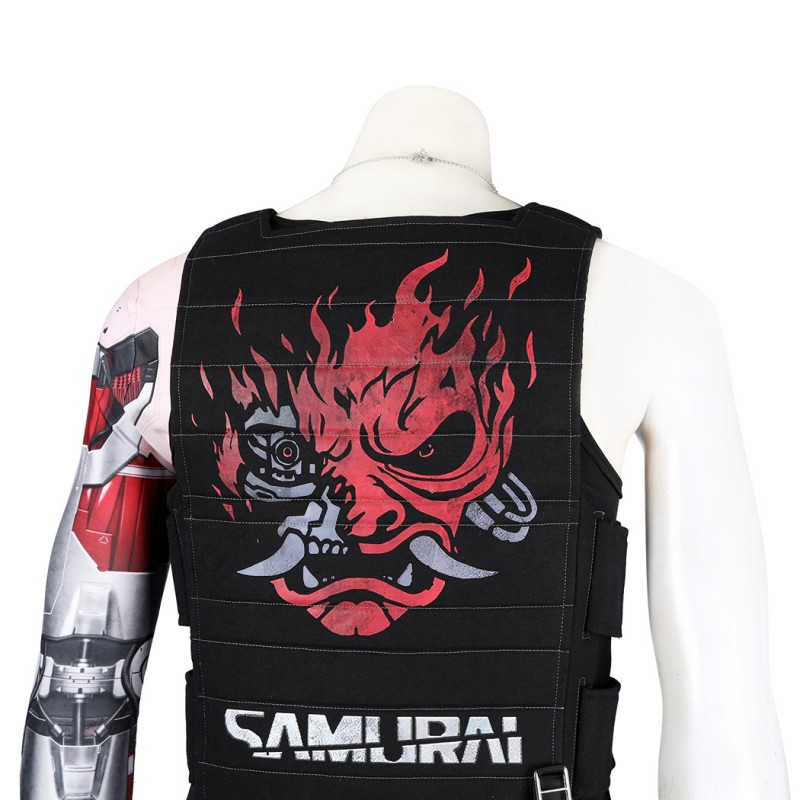 Johnny Silverhand Costumes Cyberpunk Cosplay Suit