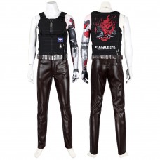 Johnny Silverhand Costumes Cyberpunk 2077 Cosplay Suit