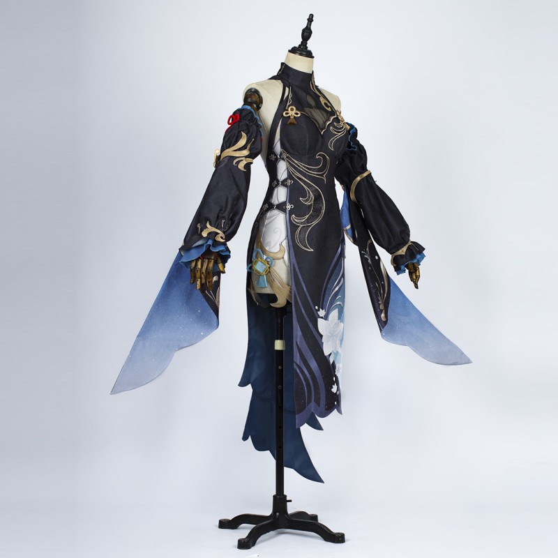 Shenhe Costumes Game Genshin Impact Cosplay Suit Dress