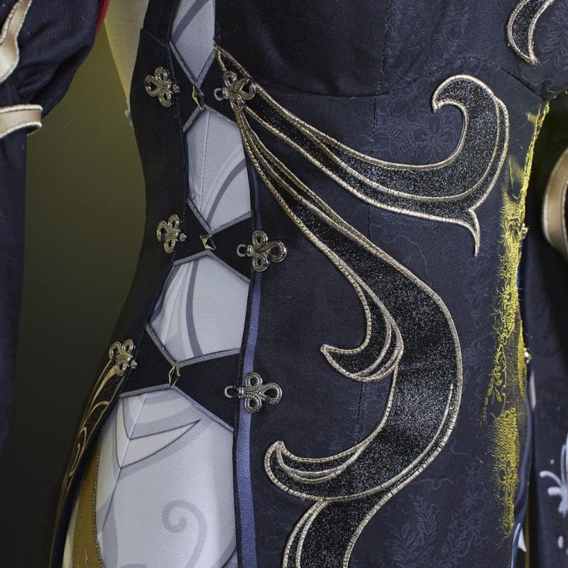 Shenhe Costumes Game Genshin Impact Cosplay Suit Dress