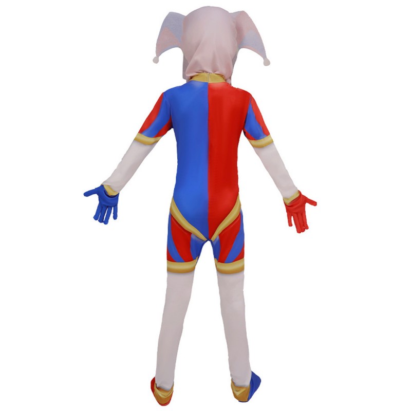 The Amazing Digital Circus Jumpsuit Cosplay Costumes Adult Kids Halloween Suit