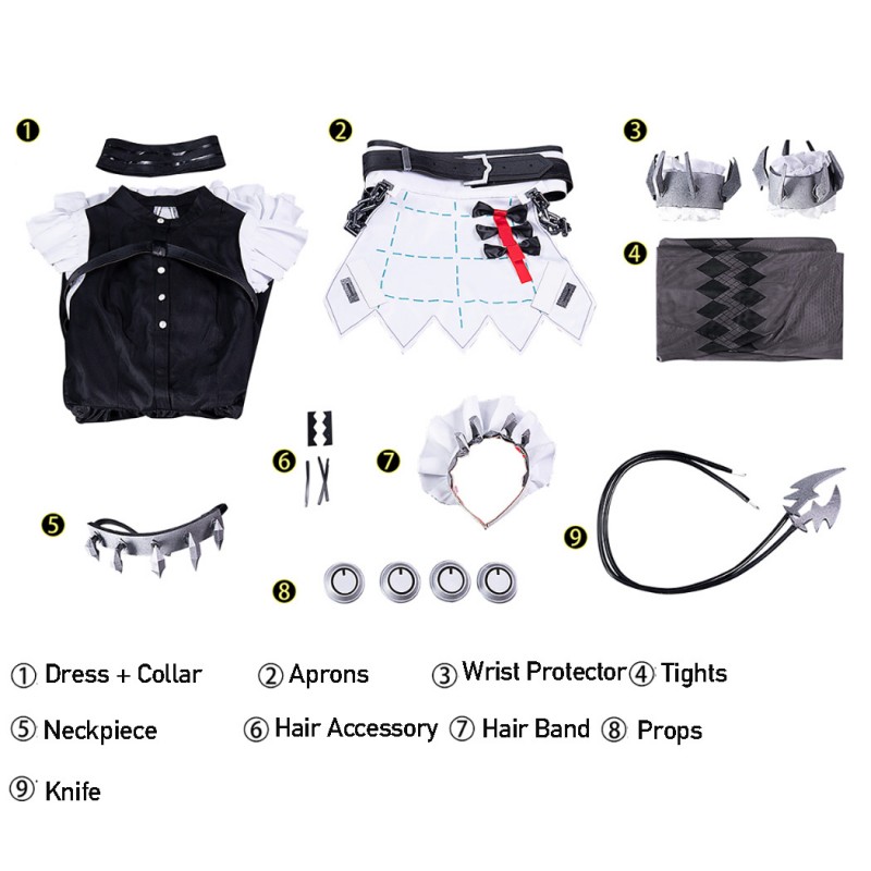 Ellen Joe Costume Zenless Zone Zero Cosplay Suit Female Halloween Outfits