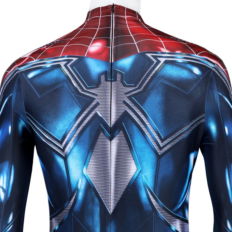 Spiderman Resilient Suit Spider-Man PS4 Jumpsuit Peter Parker Cosplay Costumes