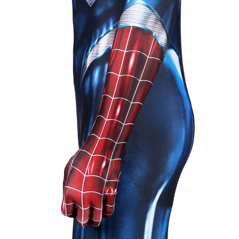 Spiderman Resilient Suit Spider-Man PS4 Jumpsuit Peter Parker Cosplay Costumes