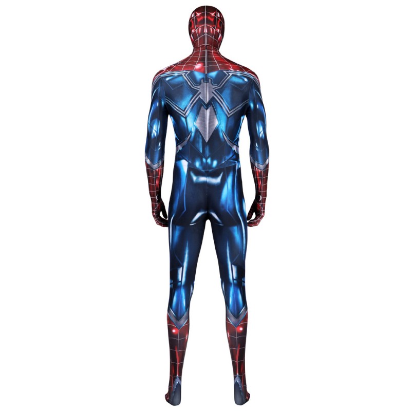 Spiderman Resilient Suit Spider-Man PS4 Jumpsuit Peter Parker Cosplay Costumes