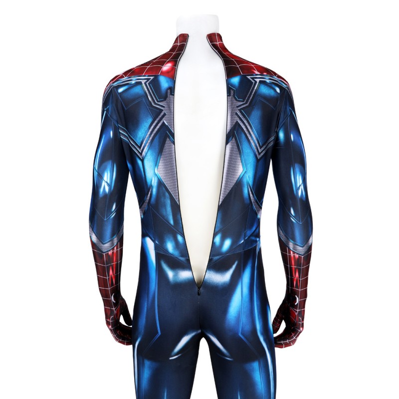 Spiderman Resilient Suit Spider-Man PS4 Jumpsuit Peter Parker Cosplay Costumes