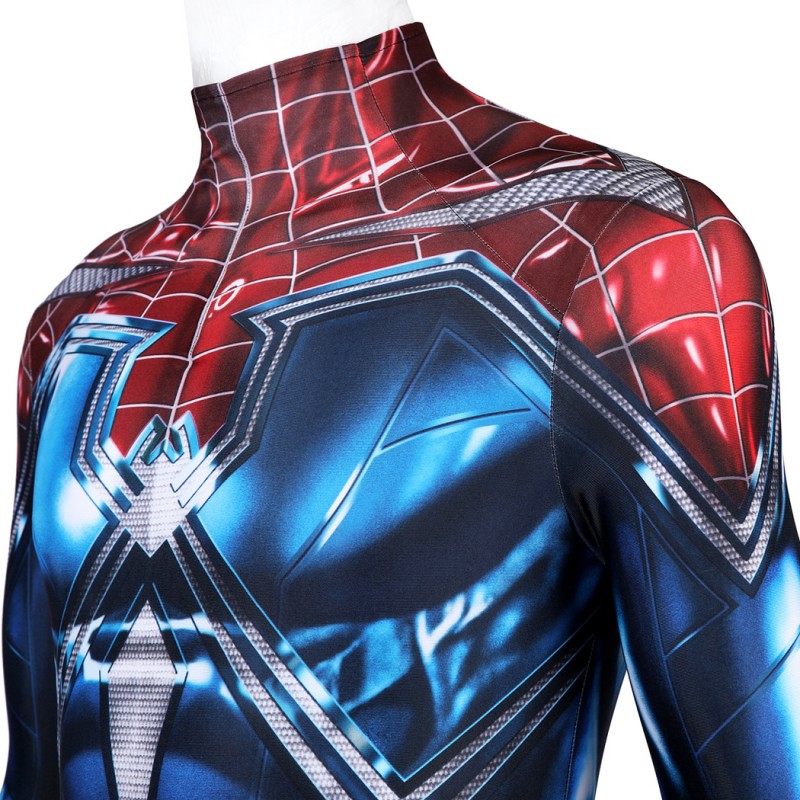 Spiderman Resilient Suit Spider-Man PS4 Jumpsuit Peter Parker Cosplay Costumes