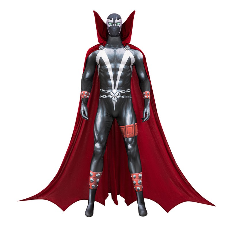 Spawn Jumpsuit Cosplay Costumes Movie Men Halloween Bodysuit