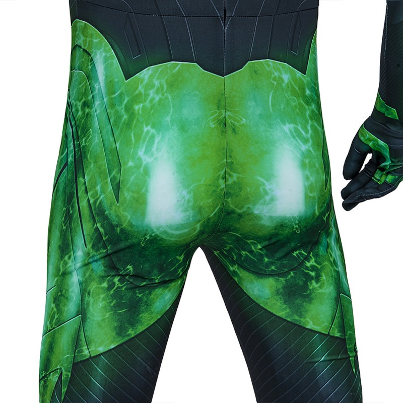 Lantern Jumpsuit Green Hal Jordan Halloween Cosplay Costumes