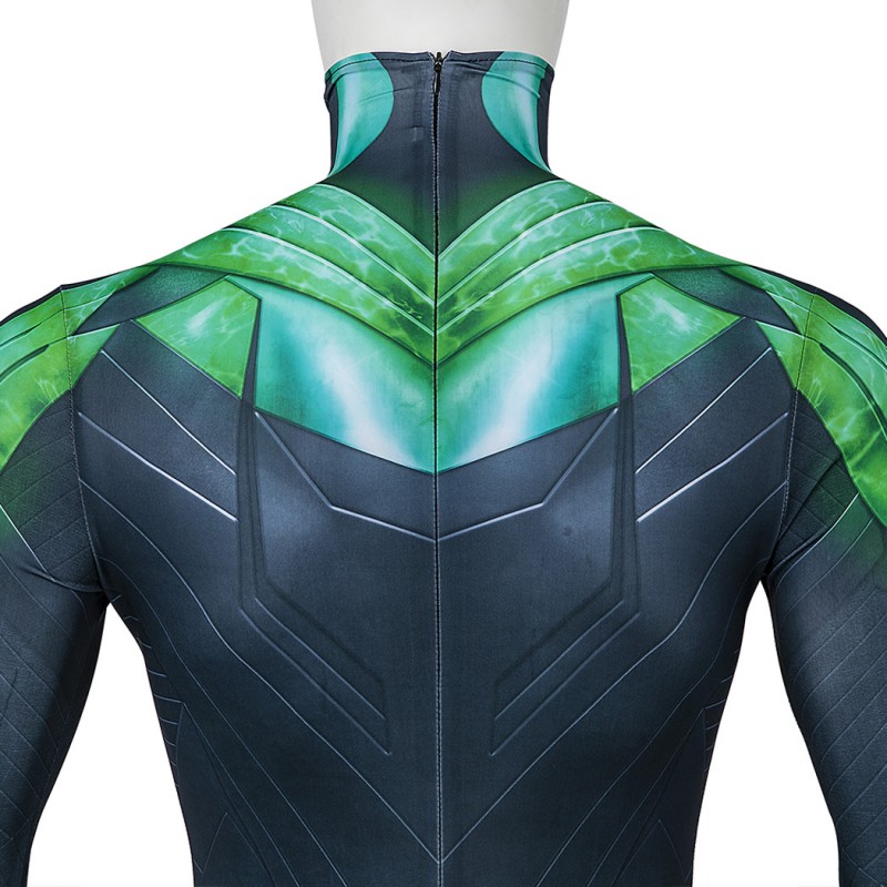 Lantern Jumpsuit Green Hal Jordan Halloween Cosplay Costumes