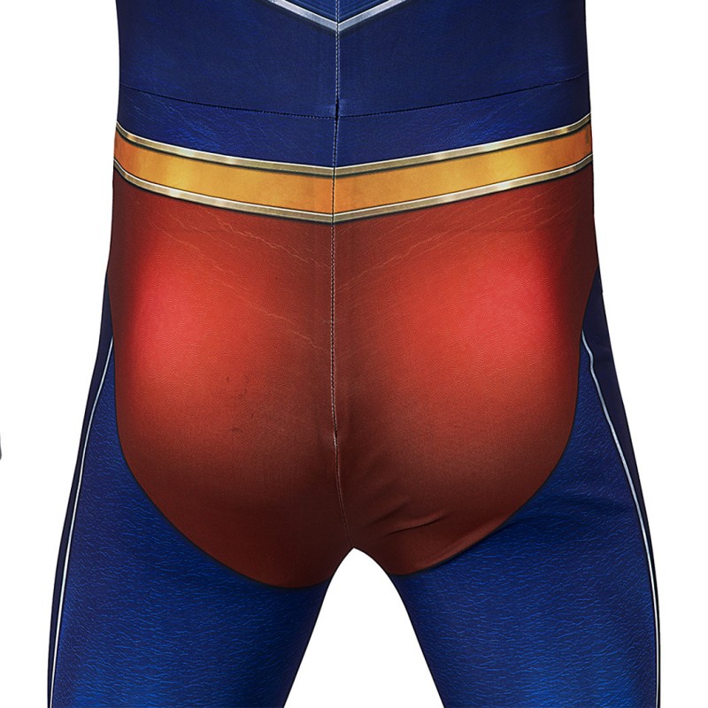 Clark Kent Suit Red Clark Jumpsuit Cosplay Costumes with Cape