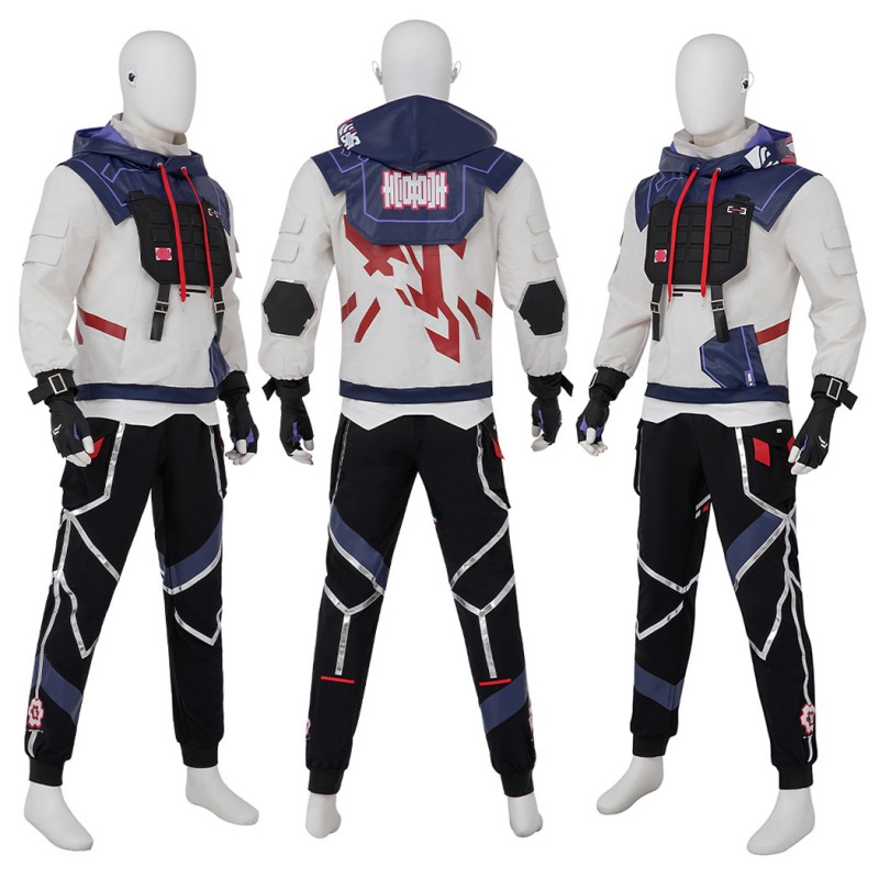 Valorant ISO Suit Game Valorant Cosplay Costumes Halloween Outfits