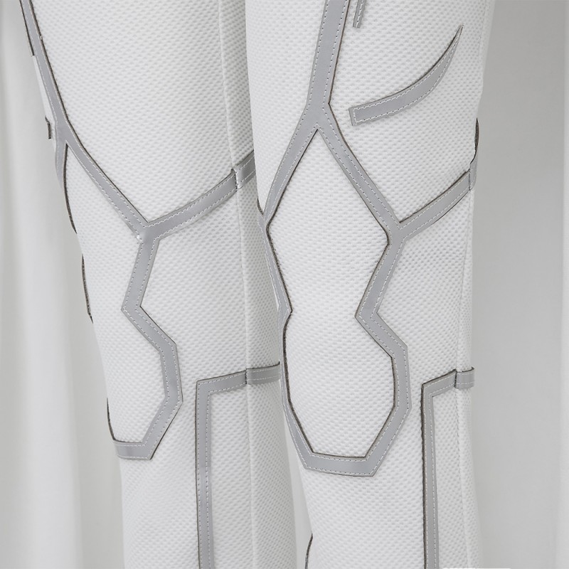 Suppose That Season 2 Hela White Jumpsuit Cosplay Costumes with Cape