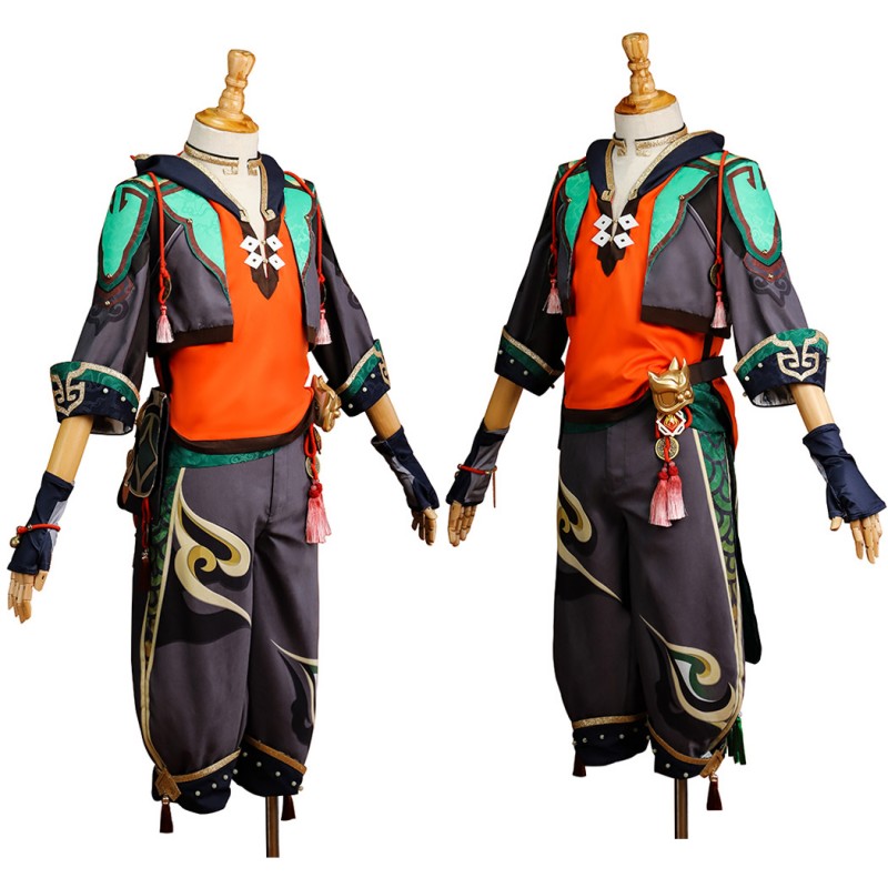 Genshin Impact Gaming Costumes Game Halloween Cosplay Suit
