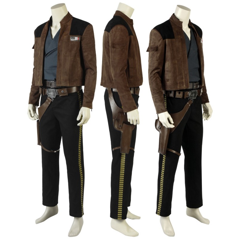 Star Wars Han Solo Halloween Costumes Solo A Star Wars Story Cosplay Suit